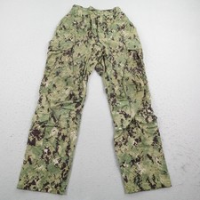 US Navy Pants Men Small Reg Camo Trouser Working Uniform Type III AOR2 NSW NWU 2