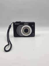Sony Cybershot Camera Black DSC-W12 5.1MP No Power Spares Display Retro 2004