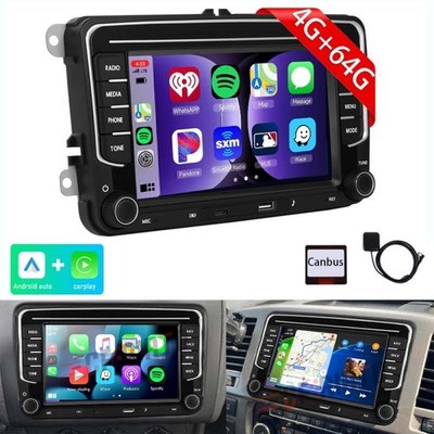 Android 15 Autoradio GPS Navi für VW GOLF 5 6 Plus Passat Touran EOS Tiguan USBC