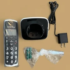 Clarity BT914HS Amplified Black Cordless Phone Expandable Handset For BT914