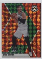2019-20 Panini Mosaic Reactive Orange Prizm Enes Kanter #139 1s8