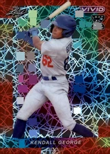 2023 Leaf Vivid Kendall George 1/1 Rookie Card RC One of One
