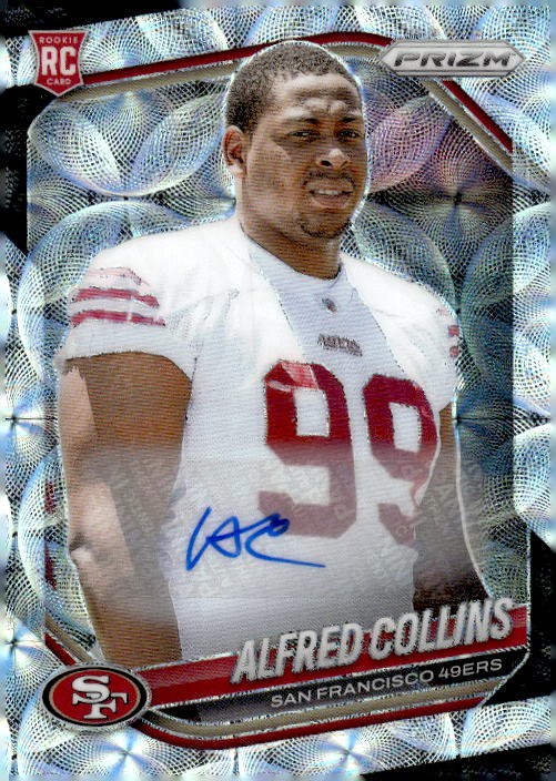 2025 Panini Prizm #388 Alfred Collins Prizm Choice Autographs #/100