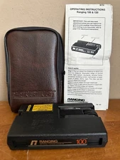 Vintage Ranging Inc. Optical Tape Measure Device M-100 Leather Case 1970’s USA