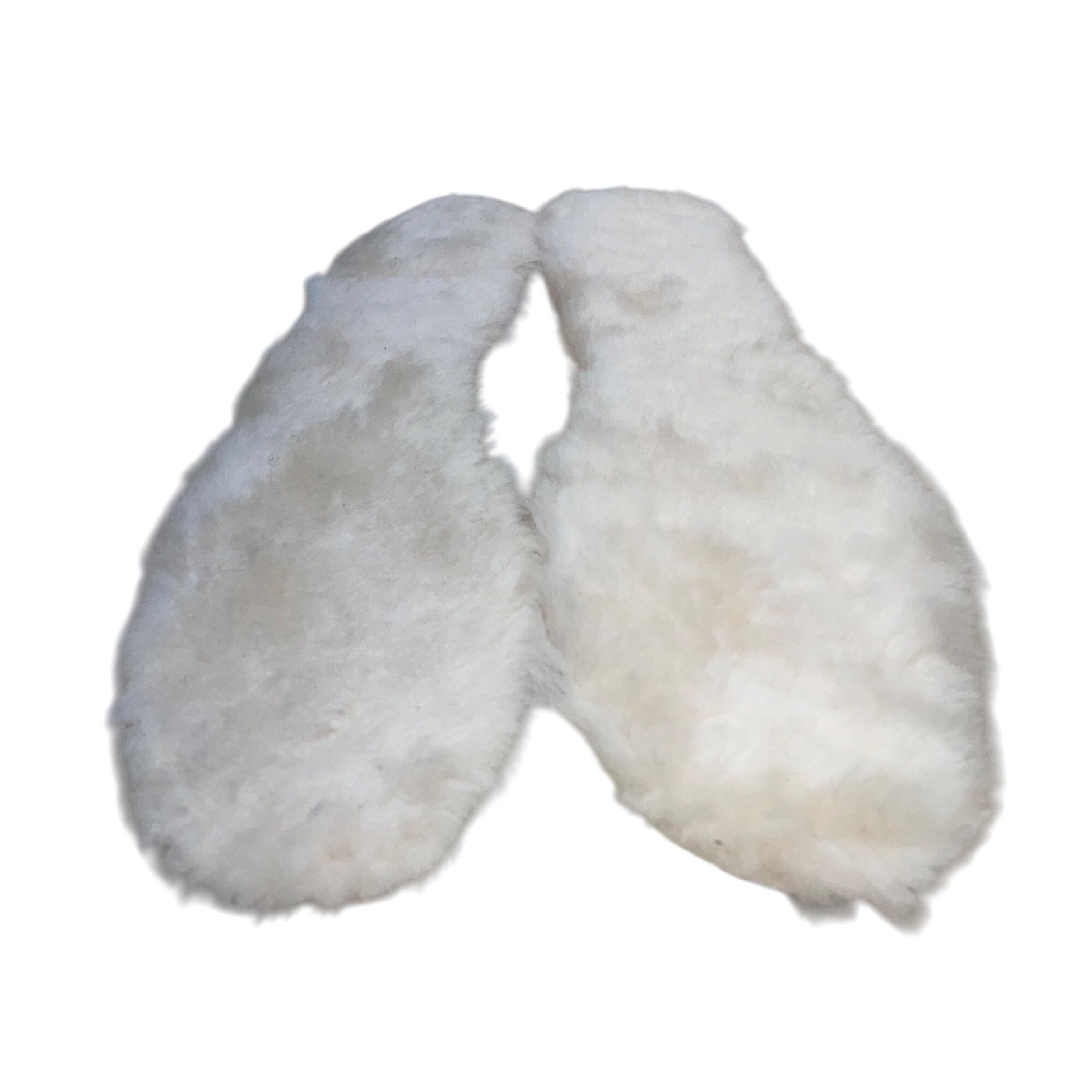 "Plantillas de repuesto UGG blancas de piel de oveja para botas o zapatos talla 10,5"""