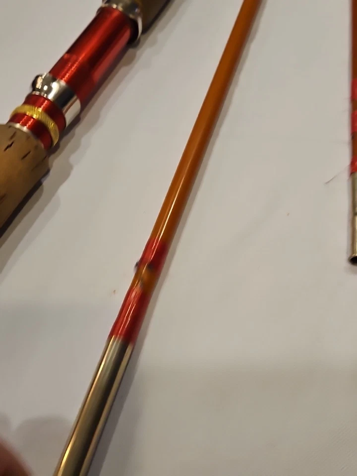 Wright & McGill Eagle Claw Fre-line 4pcs Rod #4-FLR 7-1/2 With Holder - Image 4 of 4