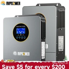 3KW 5.5KW Solar Hybrid Inverter Split Phase Off-Grid Pure Sine24V/48V 120V/240V