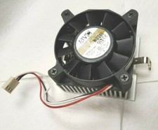 60X15MM COOLING FAN 12VDC .15AMP 3 WIRE W / HEATSINK 2.5X2.3X1 FREE SHIPPING