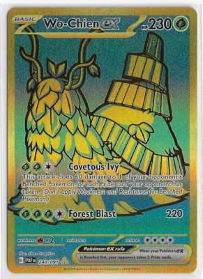 POKEMON S&V - Paldean Fates NM Secret GOLD Hyper Rare HOLO