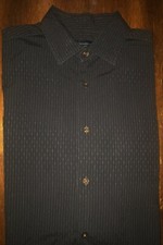 Men's Banana Republic Long Sleeve Button Front Shirt Size 16 16 1/2 Large LG