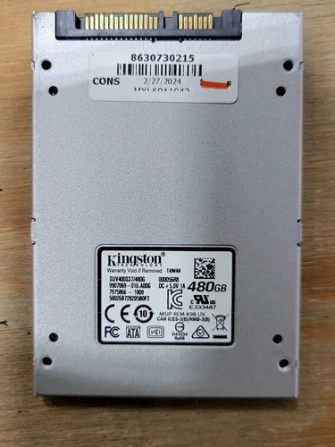 KINGSTON SUV400S37/480G Solid State Drive 480GB 2.5 SATA