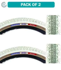 Pair of Panaracer HP 406 20 x 1.75 BMX Bike Tires Gum Wall White