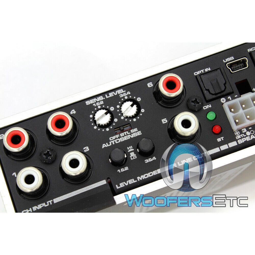 MOSCONI D2 100.4 DSP 4 CHANNEL 4 X 100W RMS AMPLIFIER BUILT IN