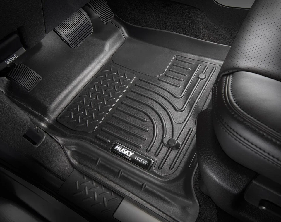 Black Husky Liners WeatherBeater Floor Mats - 2011-2016 Chevrolet Cruze - 2 Row - Image 2 of 4