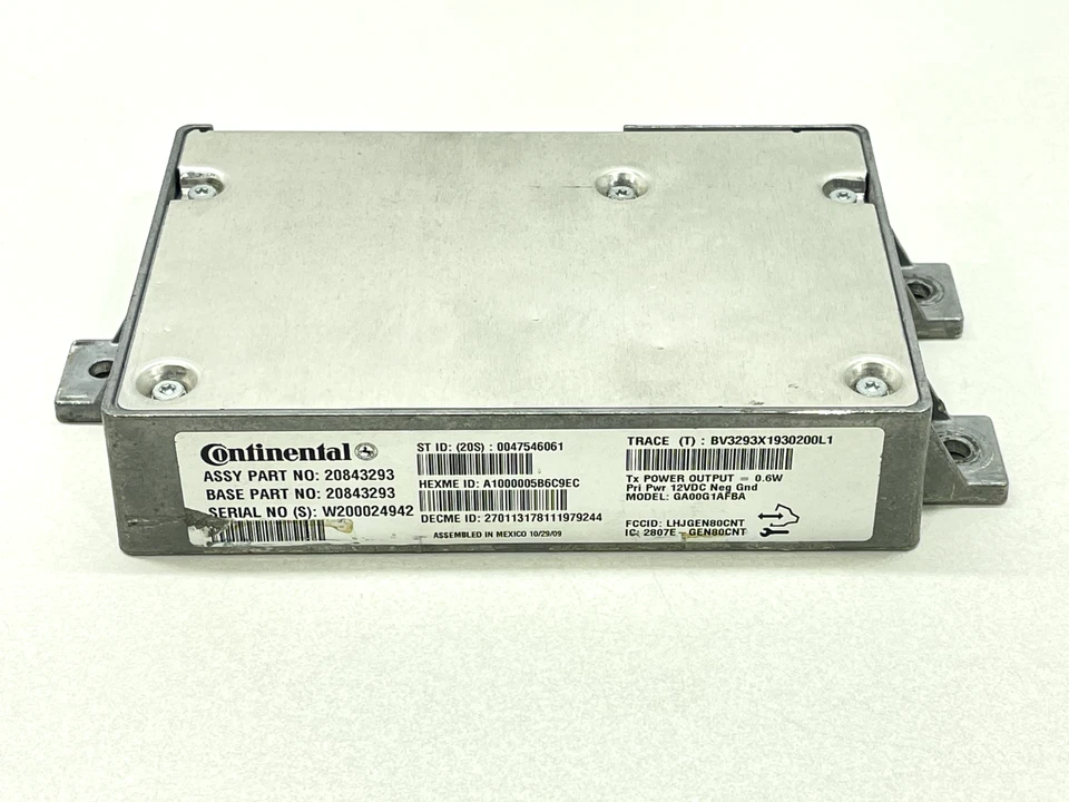 2010-2013 GMC TERRAIN ONSTAR МОДУЛЬ УПРАВЛЕНИЯ СВЯЗЬЮ 20843293 OEM - Изображение 4 из 4