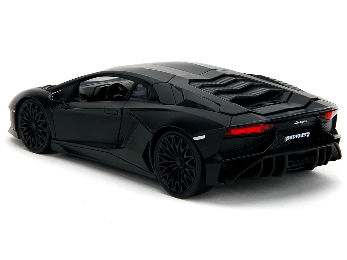 SHAW'S LAMBORGHINI AVENTADOR MATT BLACK 