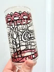1970e Vintage Libbey Coca-Cola Purple Stained Glass Drinking Glass Tumbler 14oz