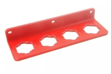 3D Printed Die Holder (4) for Hornady Reloading Die LNL bushings - wall mount