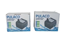 2 Mini PULACO PL-128 95 GPH 5W Submersible Water Pump for Aquarium Fish Tank