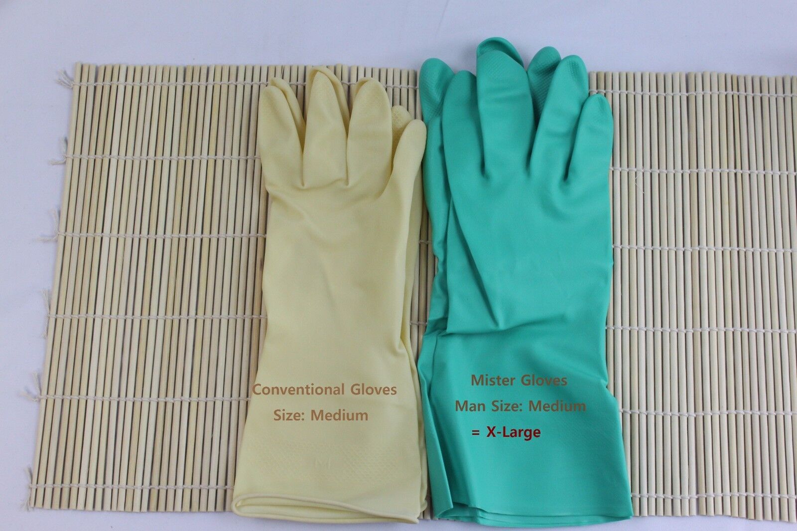 Lab Safety & Work Gloves Heavy Duty Rubber for Cleaning Washing 