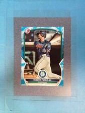 FB75) 2023 Bowman ROBERT PEREZ JR 10/125 Blue Seattle Mariners