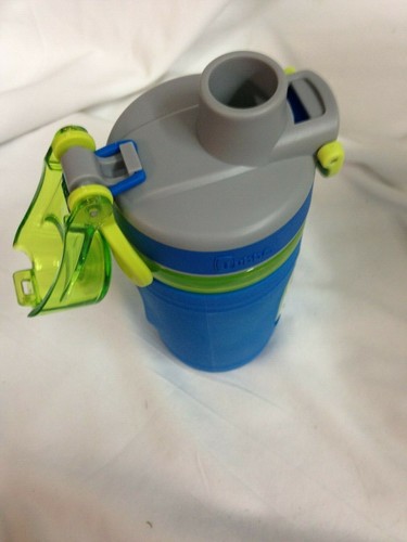 Bubba 16oz Plastic Kids Water Bottle Green/Blue - Picture 3 of 3