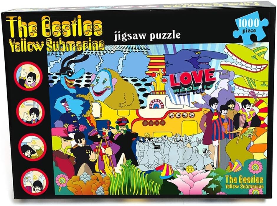 Пазл Paul Lamond Games Желтая подводная лодка Битлз, 1000 деталей