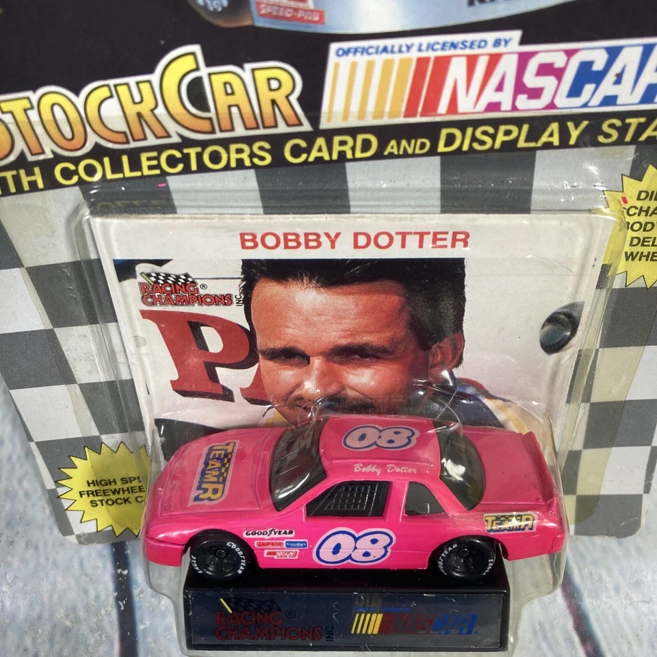 Литой автомобиль Racing Champions 1992 Nascar масштаб 1:64 Bobby Dotter 08 Team R винтажный - Изображение 2 из 4