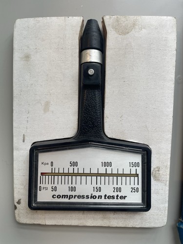 Vintage Hawk Command compression tester