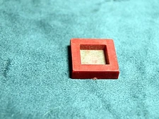 Plasticville Firestation Red Cap  O-S  HTF Scale