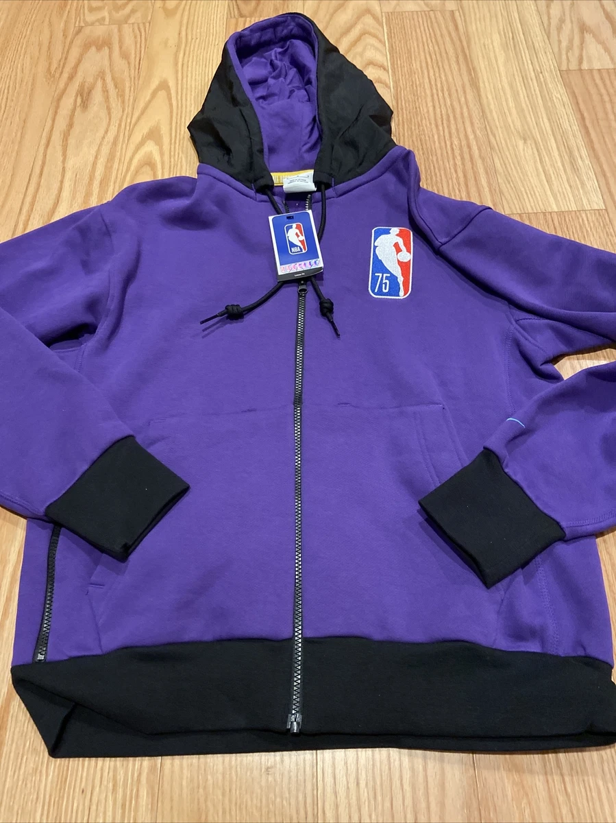 Los Angeles Lakers Courtside Men's Nike NBA Full-Zip Fleece Hoodie