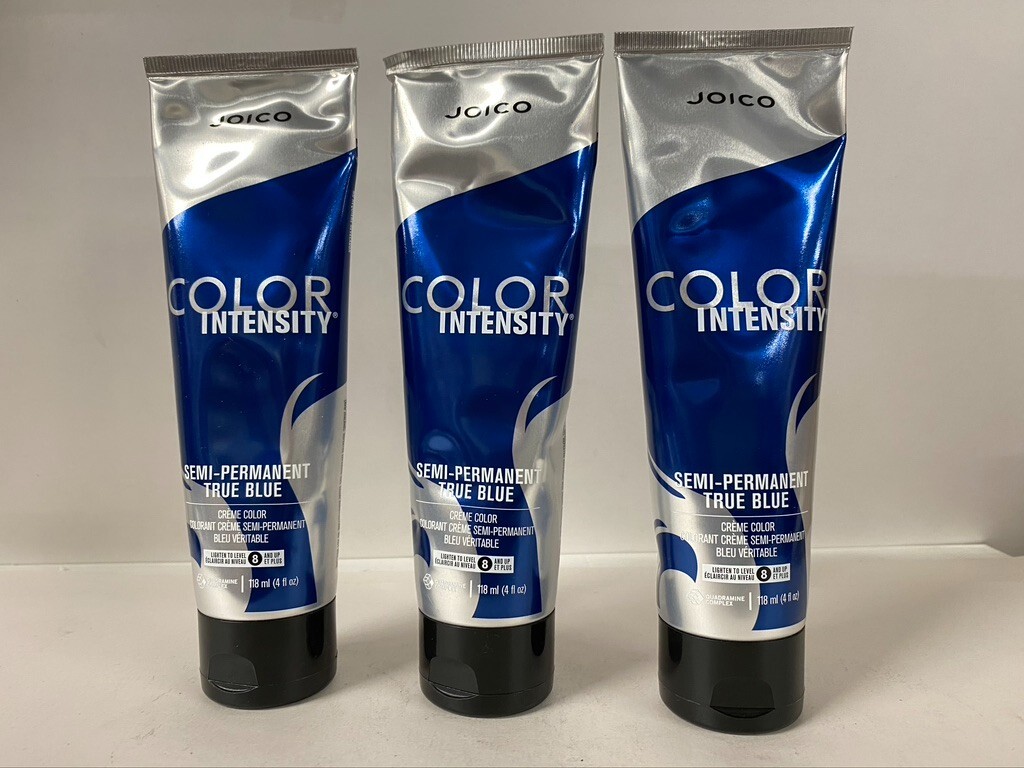 Intensity Semi-permanent Colors 4 Fl Oz Each- True Blue