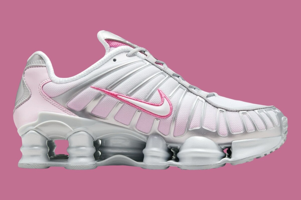 NIKE★ SHOX TL W ★HV2520-001★ HV2520-001 Nike Shox TL Metallic Platinum Pinksicle (Women's
