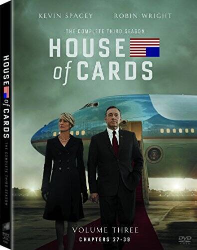 House of Cards: Season 3 - DVD By Kevin Spacey,Robin Wright - GOOD