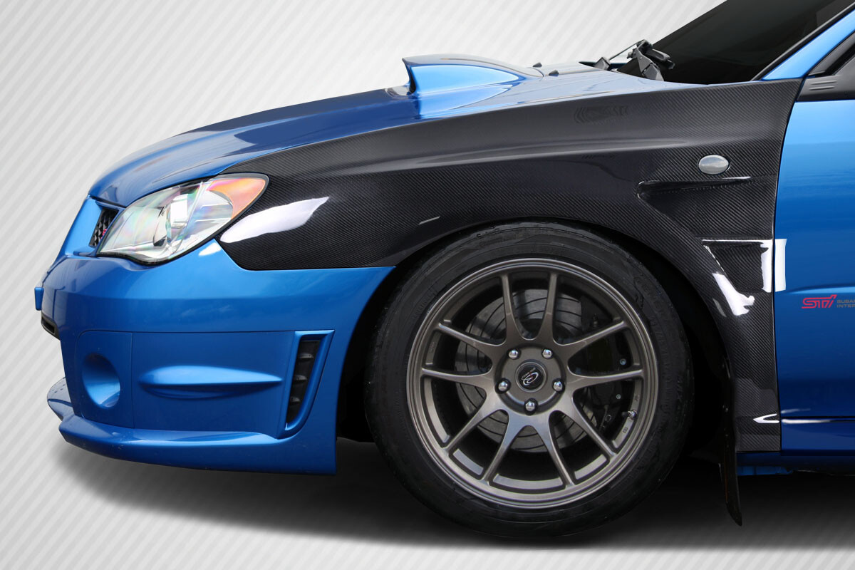 For 2006-2007 Impreza WRX STI 4DR Carbon Creations C Speed