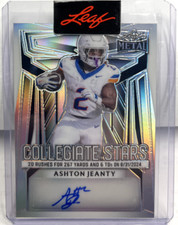 Ashton Jeanty 2024 Leaf Metal Collegiate Stars Autograph Auto #'d 11/38 BOISE ST