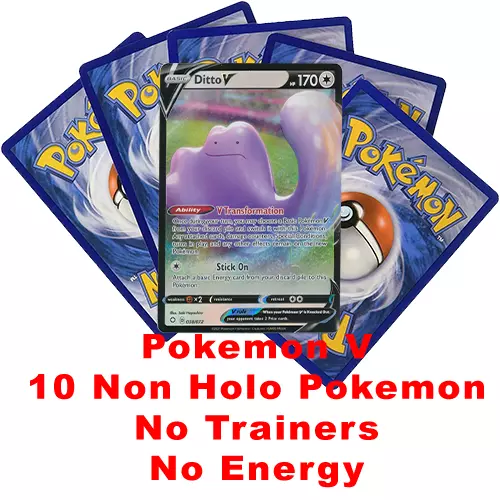 Card Pokémon Ditto V Original Copag Raro