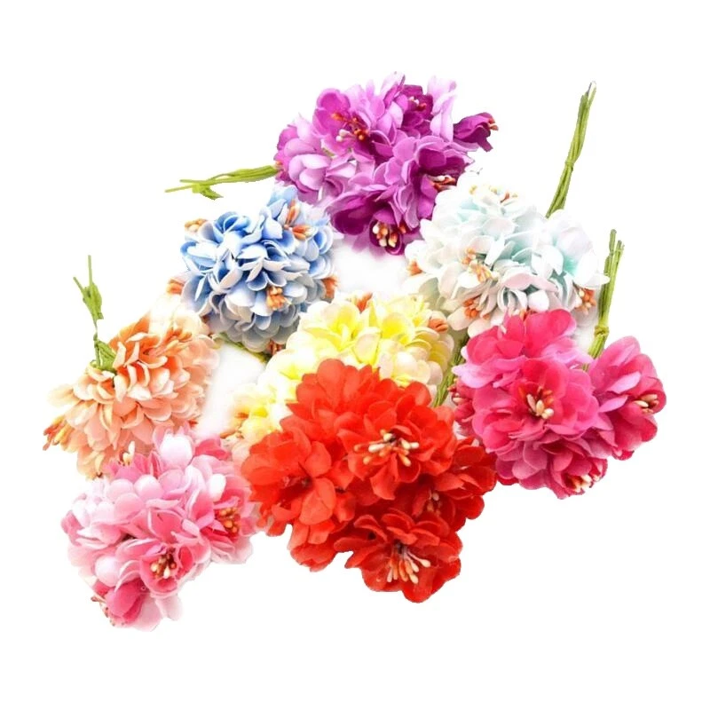 Разноцветные шелковые свадебные оплетки