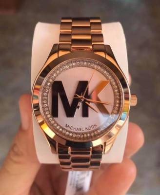 Michael Kors Mini Slim Runway MK Logo 