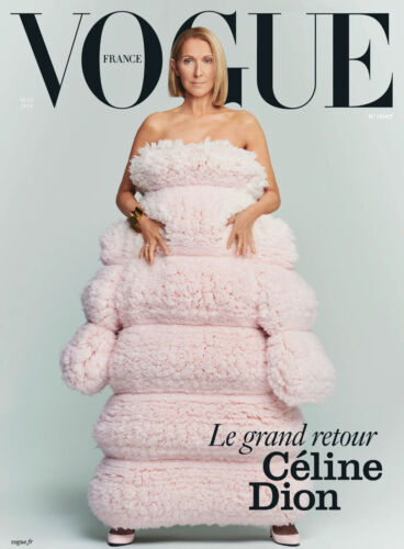 CELINE DION_...VOGUE FASHION FRENCH MAGAZINE # 1047 # MAY 2024 ( NO POUCH ) - Afbeelding 1 van 1