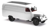 Busch Fahrzeug Bausatz 1:87 Robur Garant K 30 Kastenwagen Weiß H0 60254