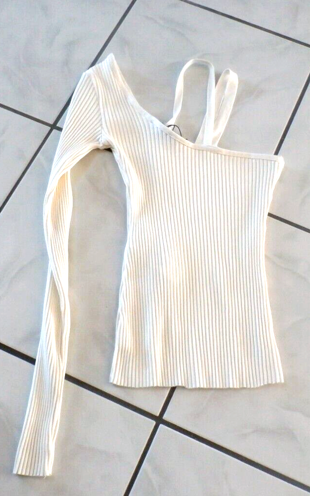 Tシャツ・カットソー OFF-WHITE RIBBED STRETCH KNIT SLEEVELESS MINIDRESS 4th & Reckless thick rib knit sleeveless maxi sweater dress