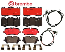 Front & Rear Brake Pad OES Ceramic +Sensor for Range Rover Sport Super Auto SVR