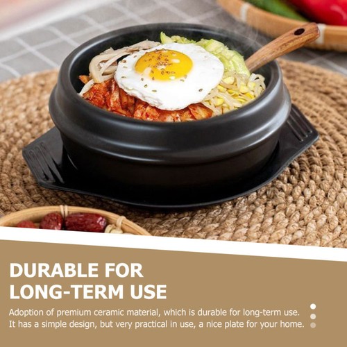 Bibimbap Pot Ceramic Pots for Cooking Non Stick Chinese Casserole - 第 10/12 張圖片