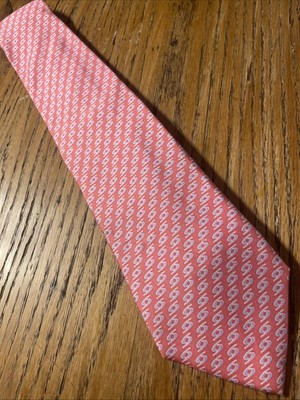 EUC Vineyard Vines Custom Collection CYBEX Exercise Equipment Silk Tie Necktie