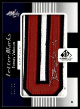 2011-12 SP Game Used Letter Marks Tomas Vokoun Auto #LM-TV