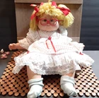 Vintage My Dream Baby B.B. 22" Doll  Blinking Eyes Cabbage Patch Style LLORO