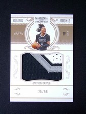 2024-25 Panini National Treasures Stephon Castle #153 Rookie Patch /99