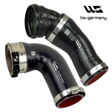 2x Verstärkter Silikon Ladeluftschlauch für BMW 5er E60 E61 530d 11617799401