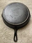 Griswold 719 No. 12 Cast Iron Skillet with Heat Ring ERIE PA